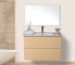 ארון אמבטיה תלוי דגם אלון כולל כיור מידה 60 ס"מ
