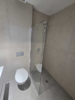 מקלחון חזית לפי מידה קבוע בלבד פרופיל ניקל מבריק