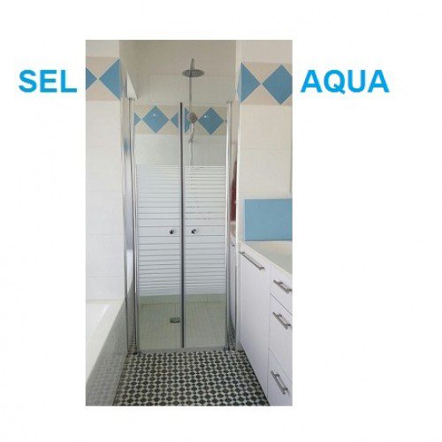 מקלחון חזית שתי דלתות 70-100 דגם SELAQUA