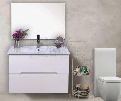 ארון אמבטיה אפוקסי תלוי דגם דולב כולל כיור ומראה