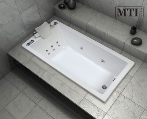 אמבטיה מלבנית במידה מיוחדת 170*80 ס"מ