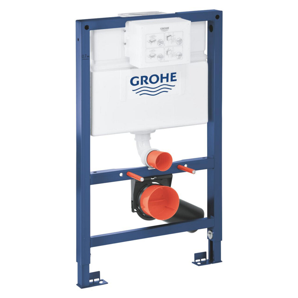 מיכל הדחה נמוך  GROHE לקיר גבס